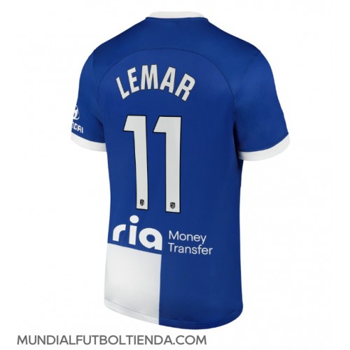 Camiseta Atletico Madrid Thomas Lemar #11 Segunda Equipación Replica 2023-24 mangas cortas